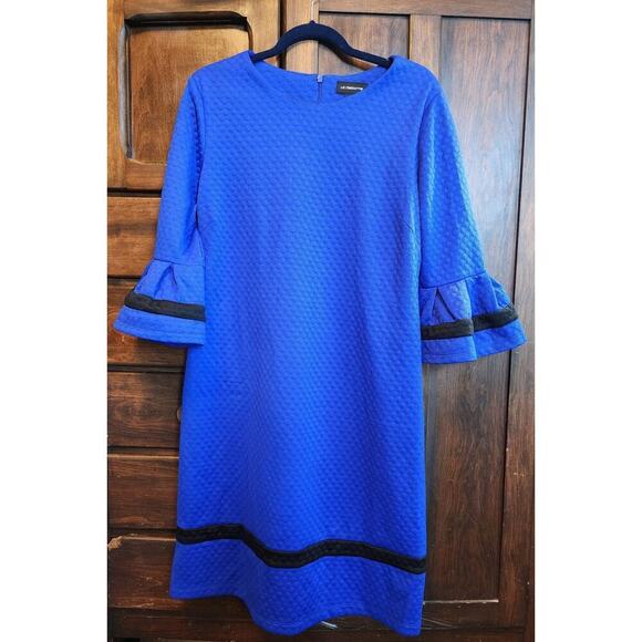 Liz Claiborne waffle knit dress Size 14 - Picture 3 of 4